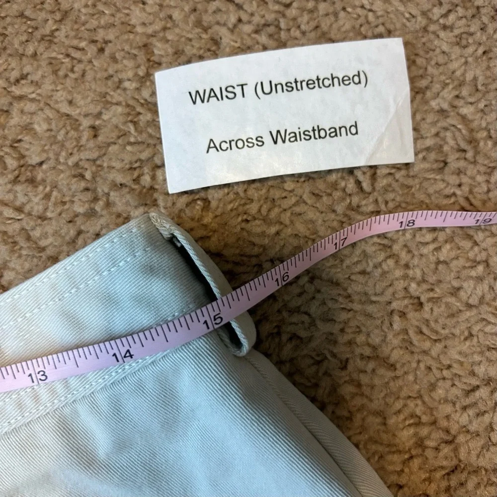 Dockers | 100% Cotton Mini Skirt Khaki Light Cream Y2K Preppy Women’s Size 8